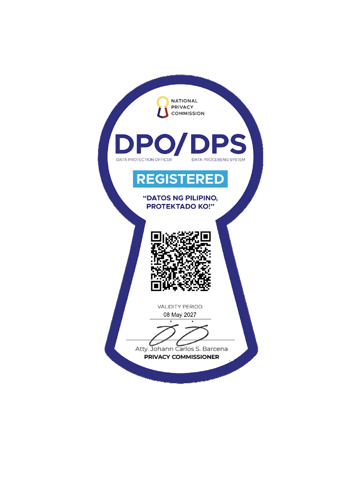 NPC DPO/DPS Registration Seal